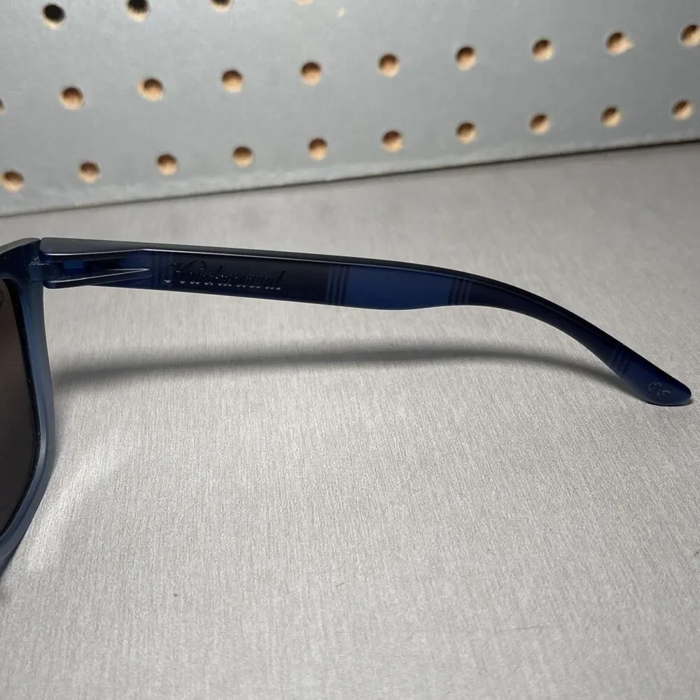 Knockaround Sunglasses Premiums Blue Frame Blue Mirrored Lens Sport Rubber